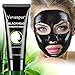 Black Mask, Charcoal Peel off Mask, Activated Charcoal Blackhead Mask, Blackhead Remover Mask, Purifying Deep Cleaning Blackhead Mask for Face Nose 2.11Oz