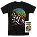 KISS Calling Doctor Love Lyrics Retro Rock Band T Shirt & Stickers (XX-Large) Black