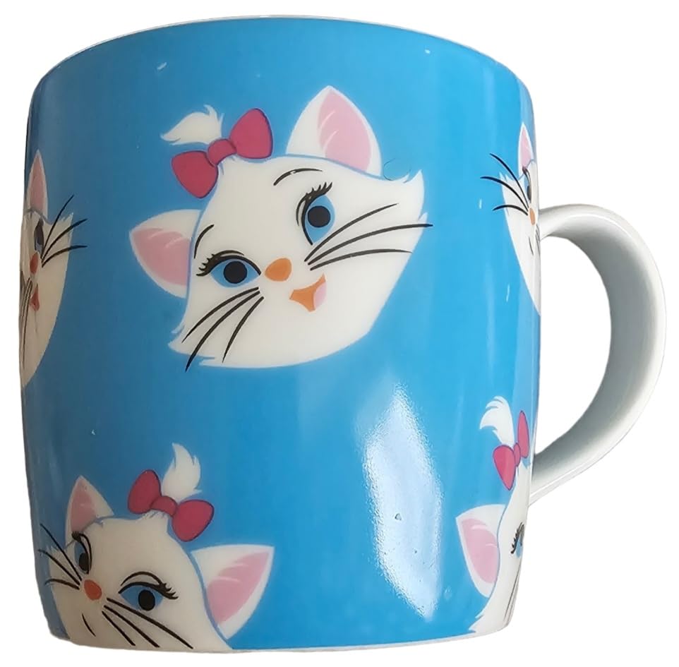 Disney Store Aristocats Marie Cat Icon Blue Mug