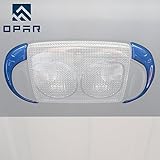 Opar Blue Reading Light Cover Trim for 2011 - 2017 Jeep Wrangler 2-Door - Set
