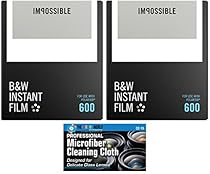 Impossible PRD4516 Instant Black & White Film for Polaroid 600 Cameras - 2 Pack
