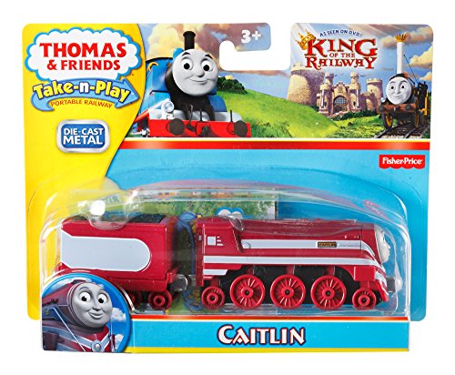 Treno Thomas Take-n-Play Caitlin 2015 - Metallino Magnetico Mattel CKY52 - Nuovo