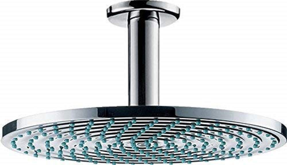 Hansgrohe Ecosmart 27463000 Raindance Air Overhead Shower 240 mm Chrome-Plated with Ceiling Connection