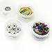Paylak Containers Storage Small Impact Resistant Stackable Clear 5 For Beads Crafts Findings Small Items 2.50