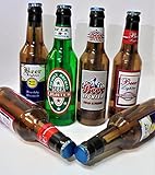 5 Eclipse Beer Bottle 2-in-1 Novelty Lighters with Bottle Opener, Child Resistant, Refillable Butane Lighter 1771-5