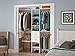 ClosetMaid SuiteSymphony Closet Organizer with Shelves and 2 Drawers, 16-Inch-Pure White