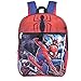 Marvel Spiderman Backpack Combo Set - Marvels Spiderman 5 Piece Backpack School Set (Red/Blue)