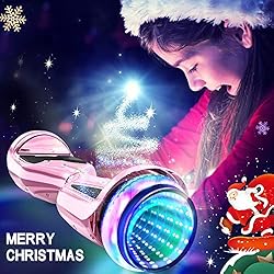 SISIGAD Hoverboard, 6.5" Flash Wheel Self Balancing