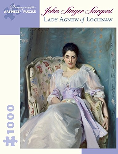 John Singer Sargent: Lady Agnew of Lochnaw 1,000-piece Jigsaw Puzzle by Pomegranate
