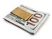 Money Clip Classic Cash & Credit Card Holder Wallet • Premium Slim Polished Brass & Stainless Steel Steel for Men and Women • 0.6mm Ultra Thin Profile (Polished Gold Brass)