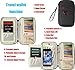 Travel Document Organizer &Passport Wallet & Passport Pouch &Passport Cover (RFID Gray)