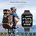 Kalakate Smart Watch for Android iOS Phones, IP68 Waterproof Sport Watch for Men Women, Fitness Smartwatch with Heart Rate Monitor Sleep Tracker, 1.54