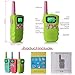 Walkie Talkies for Kids, 22 Channels 2 Way Radio 3km Long Range VOX Talking with Flashlight, Kids Walkie-talkies Handheld Interphone for 3 to14 Years Old Boys Girls Outdoor Camping Hiking (3 Pack)