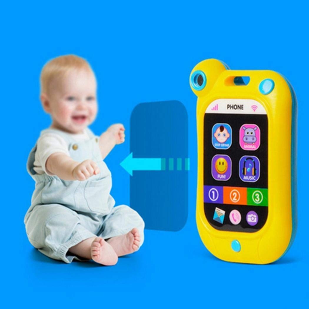 IEnkidu Kids Baby Multi-Functional English Version Touch Screen Toy Ph (Color Random)