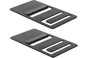 NULYLU 2pcs Abs Door Prop Clips for Rv Refrigerator Quick-install Replacement Kit Compatible with Dometic