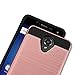 BLU R1 HD Case,SLMY(TM) [Shock Absorption] Drop Protection Hybrid Dual Layer Armor Protective Case Cover for BLU R1 HD(2016 Released) Rose Gold