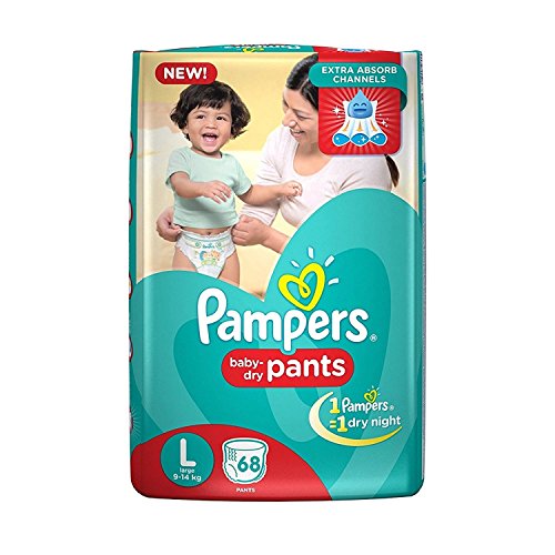 pampers large size diapers offers