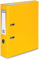 Office Centre Yellow A4 75mm Lever Arch File Metal Edge 500 Sheet