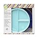 Chewbeads Silicone Divided Plates - Set of 2 - Non Slip Toddler and Baby Plates - Dishwasher, Microwave & Freezer Safe Silicone Plates for Baby - 100% Silicone, BPA Free & Phthalate Free