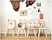 Oeuf Play Chairs in Birch, Rabbit