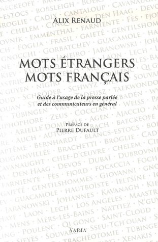 Mots étrangers, mots français