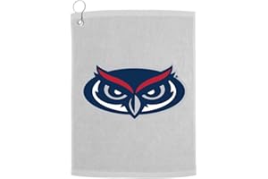 Sport Your Gear Florida Atlantic Owls Prime Golf Bag Towel with Grommet