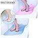 JYPC Non Slip Bath Mat | Odor-Free, Soft Natural TPR Rubber Shower Mat with Massage Ball, Anti-Bacterial, 15