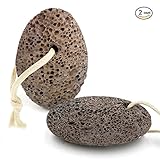 DigHealth Natural Earth Lava Pumice Stone For Foot Scrubber, Foot Pumice To Remove Dead Skin, 2 Pack (Random Color And Shape)