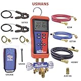 Uniweld USMAN5 SmarTech Wireless Digital Manifold, Bluetooth Supported with 5 Ft. Hoses
