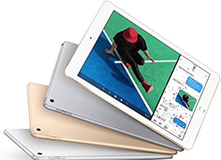 Apple iPad 9.7inch with WiFi 32GB- Space Gray (2017 Model) (Renewed) : Computers & Accessories