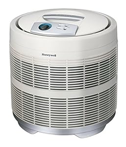 Image of Honeywell 50250-S True HEPA Air Purifier, 390 sq. ft, White
