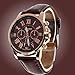 2016 Male Quality Leather Belt Casual Fashion Watches Three Six-Pin Quartz Watches Quartz Watch Brown