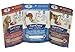 SuperGravy Original Trio- 30-Scoop bags- Natural Dog Food Gravy Topper - Hydration Broth Food Mix - Human Grade – Kibble Seasoning for Picky Eaters – Gluten Free Grain Free Total 90 Scoops