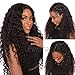 Brazilian Virgin Lace Front Wigs Human Hair With Baby Hair Water Wave Lace Frontal Wigs 150% Density Wet and Wavy Human hair Wigs for Black Women Hair Wigs Pre Plucked 10A Lace Front Wigs 24 Inch