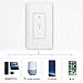 Smart Light Switch,LYASI In-wall WiFi Switch Remote Control Wireless Switch,Compatible with Alexa and Google Home,Timing Function,Control Your Fixtures From Anywhere,No Hub Required