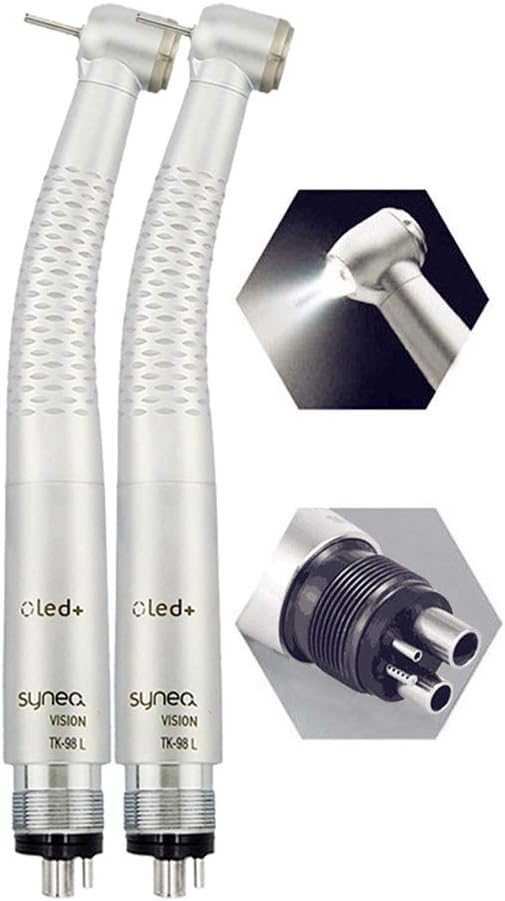 Durable 5Led 5-port Spray High Speed 4Holes Handle Push Butoon Anti-heat (2Pcs)