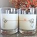BoldLoft Say I Love You His and Hers Drinking Glasses- Gifts for Her, Wife, Girlfriend, Couple Glasses for Valentines, Anniversary, Wedding Engagement, Romantic Home Decor for Couples