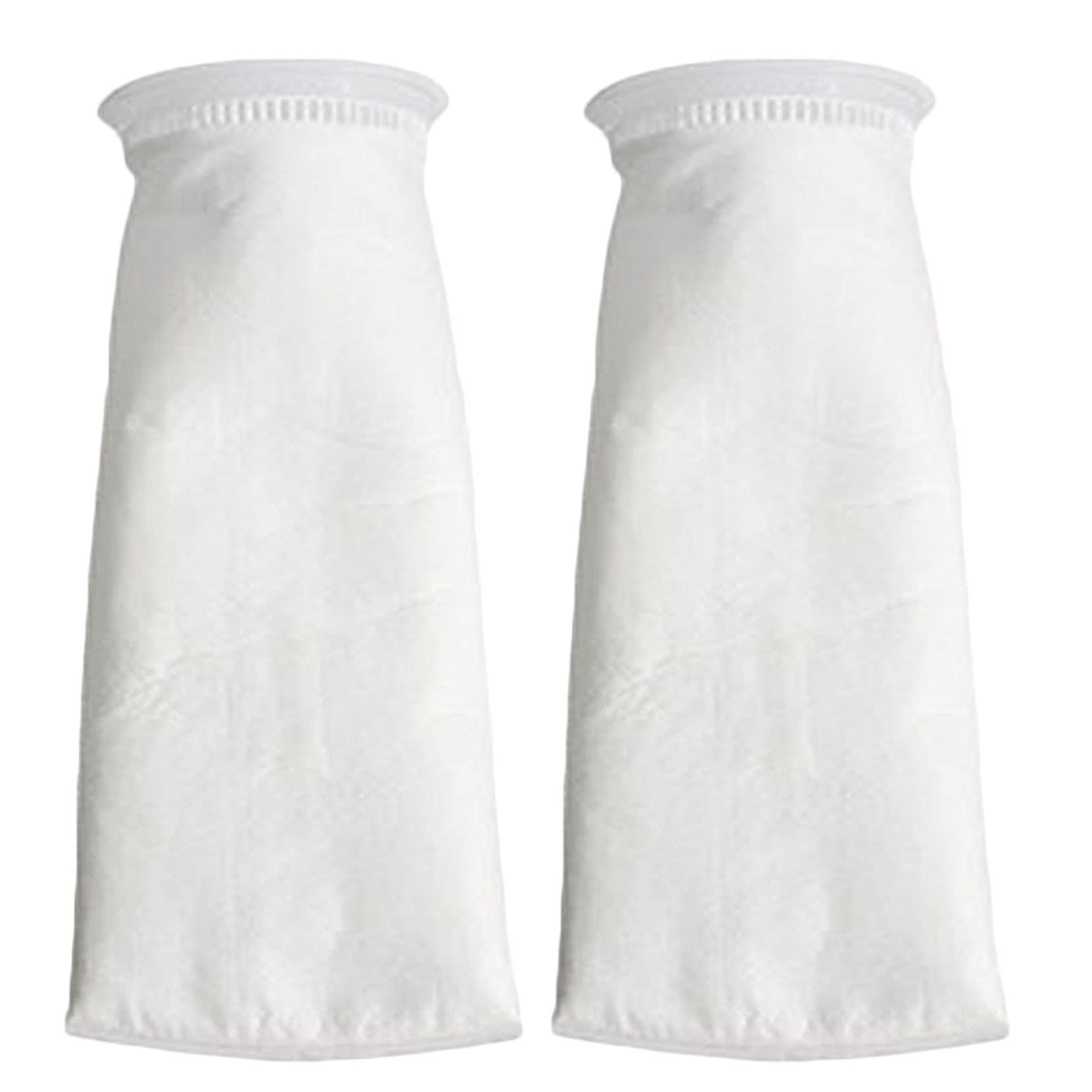 2 Pack 150 Micron 4 Inch Ring by 15 Inch Long Felt Filter Socks - Liquid Fabric Filter Bag (150 Micron/um 4" Ring)