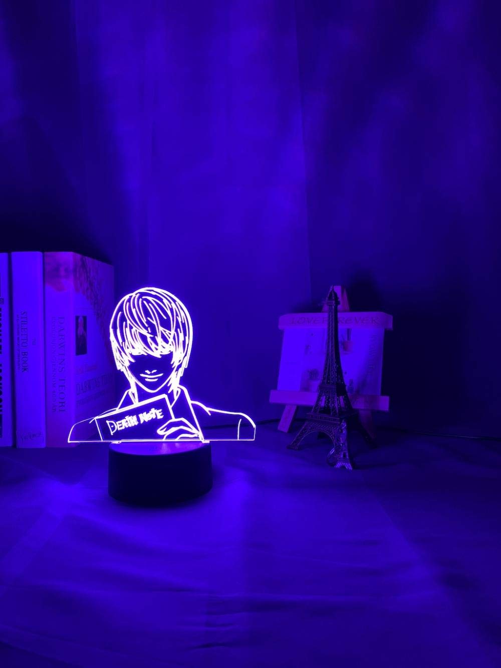 3D Illusion Lamp Yagami Light Figure Acrylic LED Night