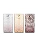 kwmobile Crystal TPU Silicone Case for Huawei Mate 8 in Design Indian sun light pink white transparent