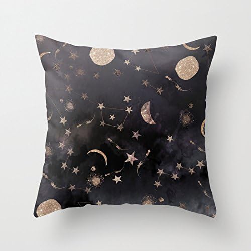 Constellations throw pillow cover decorative pillowcase cushion covers decora...