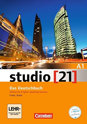Studio 21: Deutschbuch A1 mit DVD-Rom Edition for English-speaking learners
