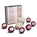 Bath Bombs Gift Set By Blush Personal Care, Made in the USA. Moisturizer For Dry Skin And Stress Relief. Kit Includes 6 Large Bombs All Natural Lush Ingredients.