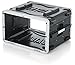Gator Cases Lightweight Molded 6U Rack Case with Heavy Duty Latches; Standard 19.25