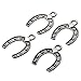 Housweety 30pcs Horseshoes Charms Pendants for Bracelet Necklace Jewerly Making