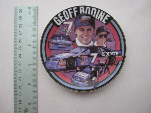 Porcelain Mini Plate of Geoff Bodine #7