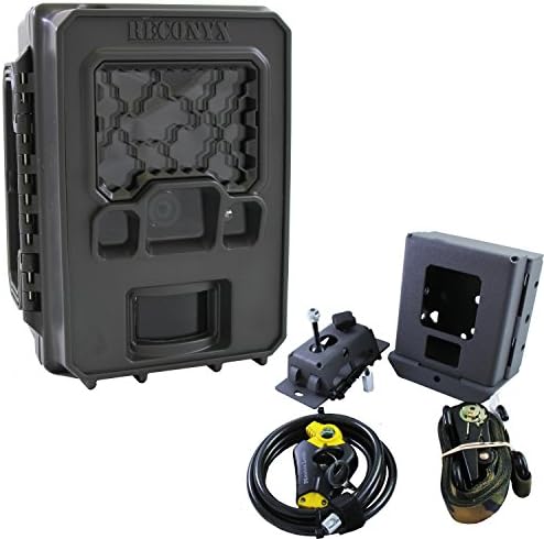 Reconyx SM750 HyperFire Covert License Plate Capture Heavy Duty Security Bundle with Swivel Kit