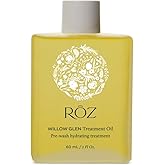 RŌZ Willow Glen Treatment Oil - Multi-Purpose, Organic Vegan Nourishing Oil for Hair, Scalp & Body, Vegan, Cruelty Free, 2 Fl. Oz. / 60 Ml