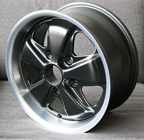 Maxilite wheel fuchs replica 7x15R Black Center Machined rim