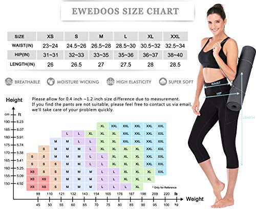 Ewedoos Yoga Pants with Pockets 